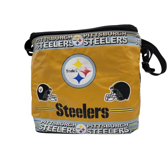 NFL Other - Pittsburgh Steelers Insulated Lunch Bag Cooler With Adjustable Shoulder Strap
